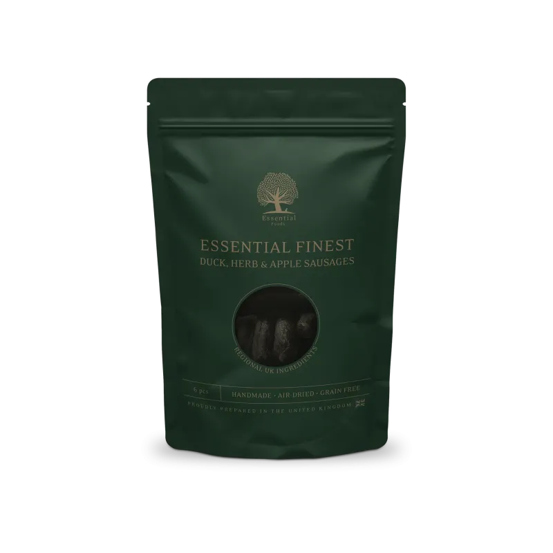 FINEST CANARD, HERBES ET POMME EN SAUCISSES FINEST CANARD, HERBES ET POMME EN SAUCISSES