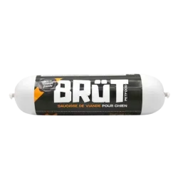 Saucisse au poulet BRÜT Petfood – Aliment complet pour chien