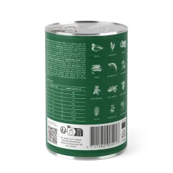SUPERIOR LIVING Pâtée pour Chien Adultes - 400g | Canard et Poulet Frais, SANS Céréales
