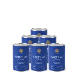 Pâtée ESSENTIAL NAUTICAL LIVING pour Chien 400g – Saumon, Morue, Sans Céréales, Sans OGM – Repas Complet