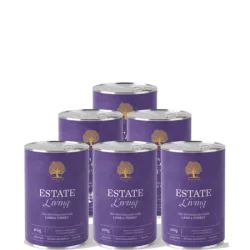 Pâtée pour chien adulte sans céréales – Agneau & Dinde 400g | Essential Foods