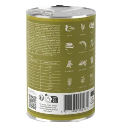 ESSENTIAL CONTOUR – Pâtée pour chiens adultes en surpoids – Canard et Poulet – 400g