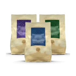 Lot 3x2.5KG SUPERIOR NAUTICAL ESTATE LIVING – Croquettes Chiens Adultes – Saumon, Truite, Hareng – Sans Céréales – ESSENTIAL FOO