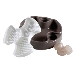 Mangeoire éducative Brain Brun 24cm