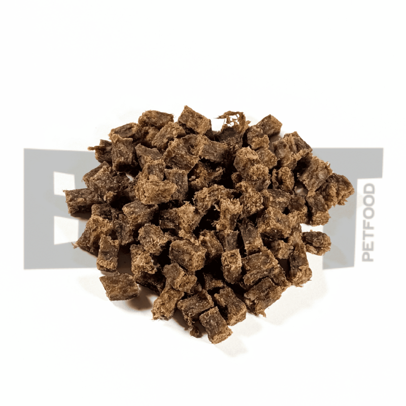 Cubes de Bœuf BRÜT – Friandises naturelles savoureuses pour chiens de tout âge
