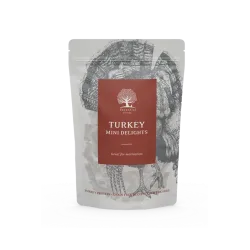 Friandises chien TURKEY MINI DELIGHTS – Dinde 70% ESSENTIAL