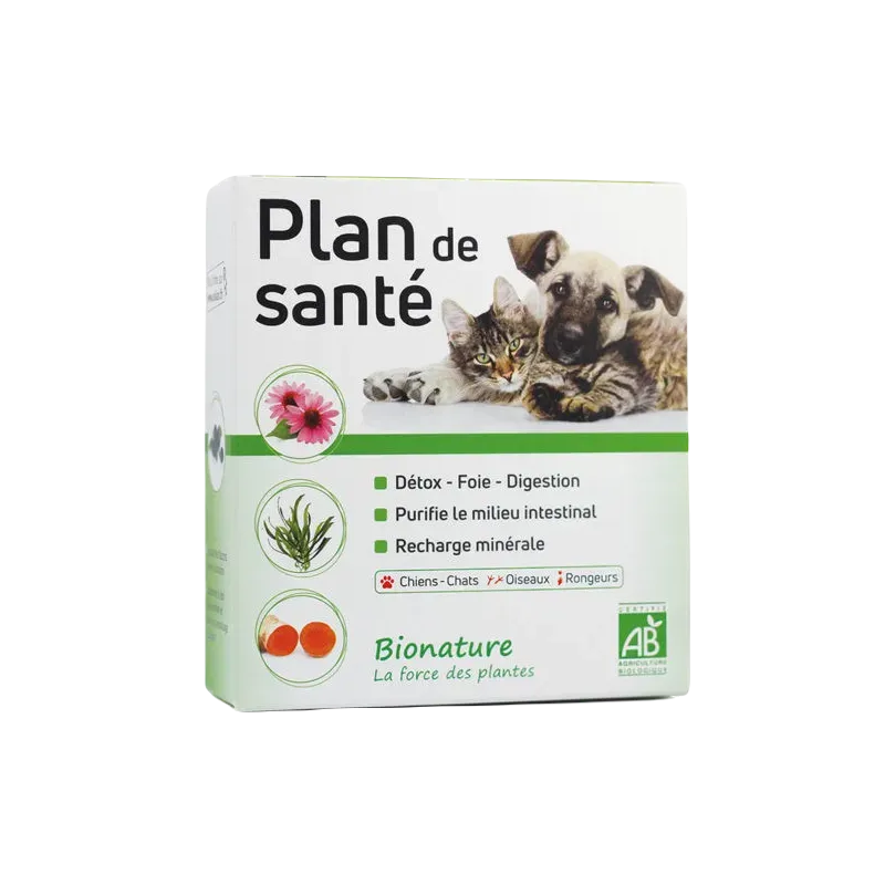 Complément alimentaire chien PLAN DE SANTÉ BIO Complément alimentaire chien PLAN DE SANTÉ BIO