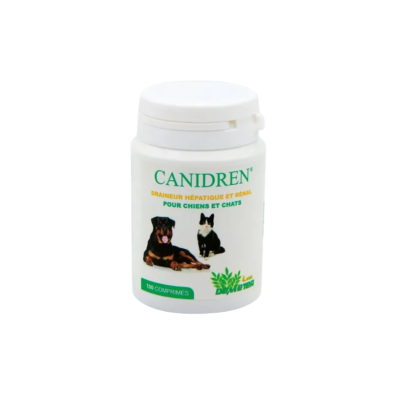 Complément alimentaire chien CANIDREN Boite de 100 comprimés Complément alimentaire chien CANIDREN Boite de 100 comprimés